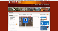 Desktop Screenshot of comune.calto.ro.it